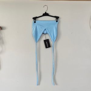 Pretty Little Thing halter crop top. Size 0